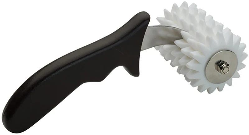 RD-4P-Dough Roller Docker, 4" Head, Plastic Ergonomic Handle