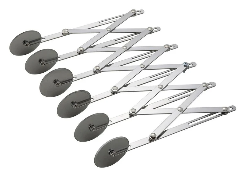 ADD-6-Stainless Steel 6 Wheel Adjustable Dough Divider