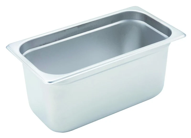 SPJH-306 - Anti-Jam Steam Pan, 22 Gauge Stainless Steel, 6" deep
