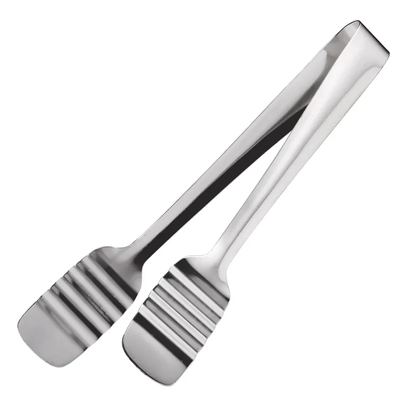 PT-875-Stainless Steel 8.75" Long Handled Pastry Tongs