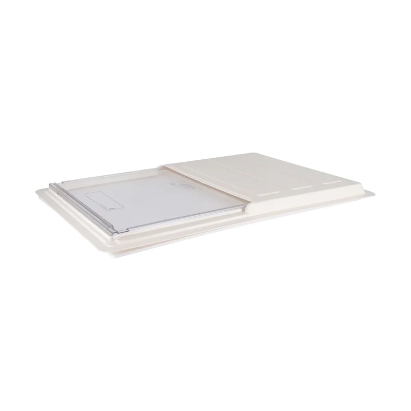 Sliding Lid to Suit 26" x 18 " Food Storage box , White (25.5" x 17.5"x 1.3"H) (P-086)