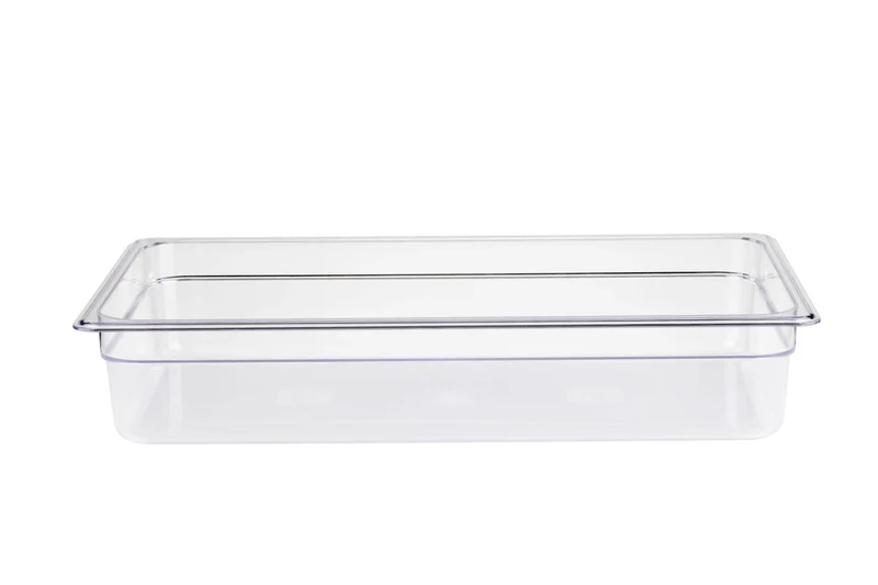 JW-P122, GN Food Pan ,Polycarbonate 1/2 Size (32.5cmL x 26.5cmW x 6.5cmD)