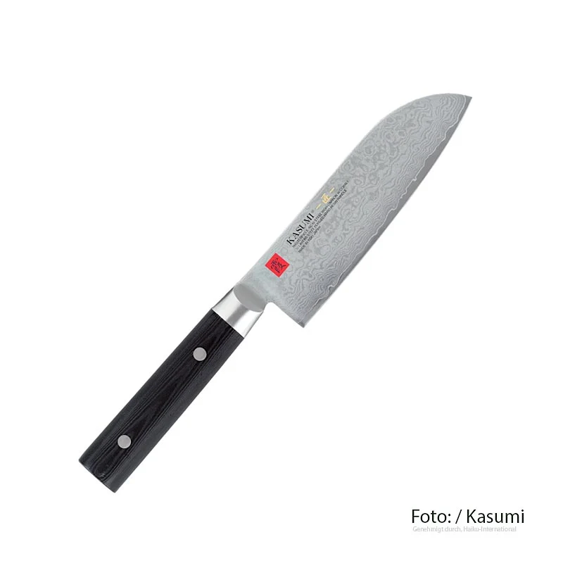 Kasumi MP-04 Masterpiece Damast Santoku, 13cm, 1 St