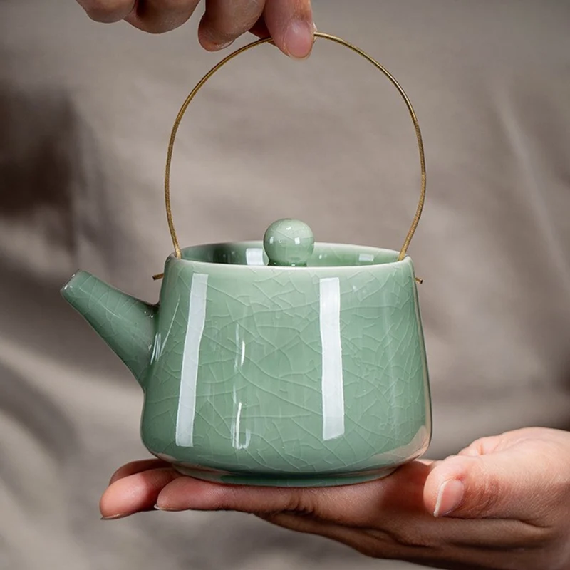 Coffret Théière en Céramique - Hanazumi - 2 verres inclus