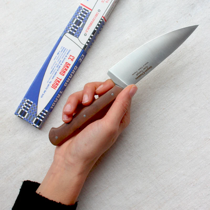 Couteau utilitaire "Le Grand Tradi" en noyer