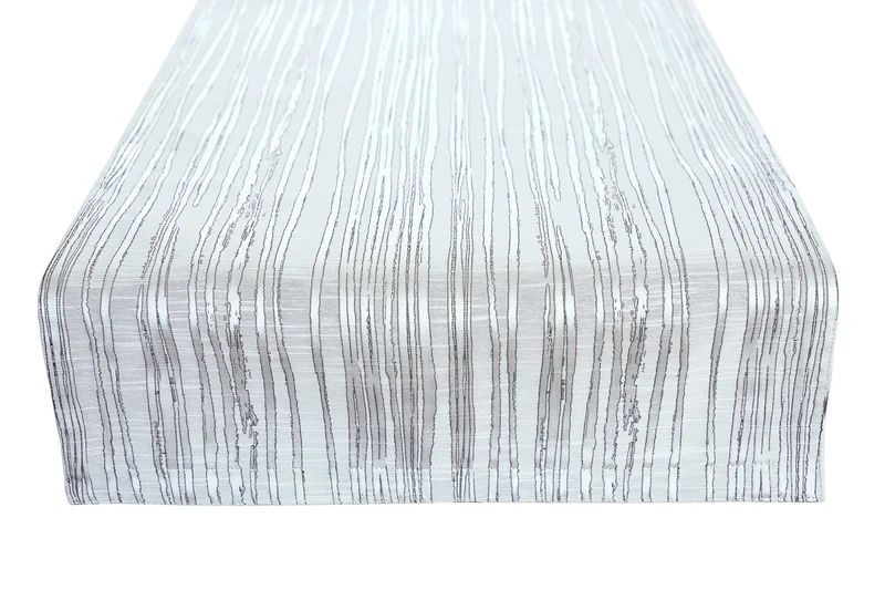 Silver Swagger Table Runner