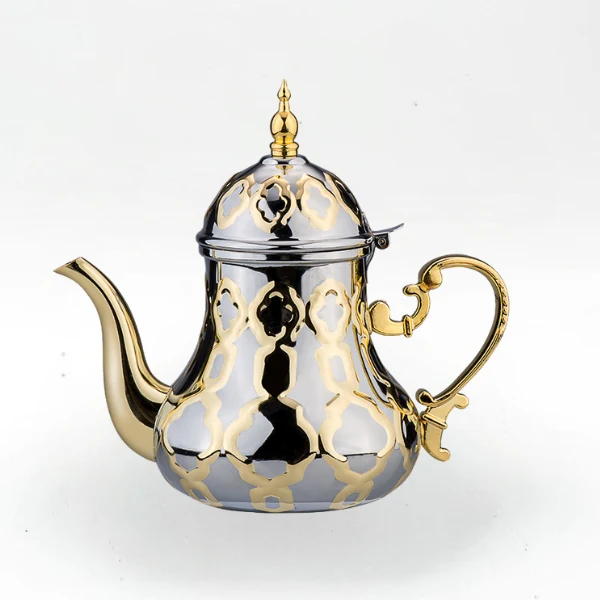 Théière en Inox Marocaine - Samira