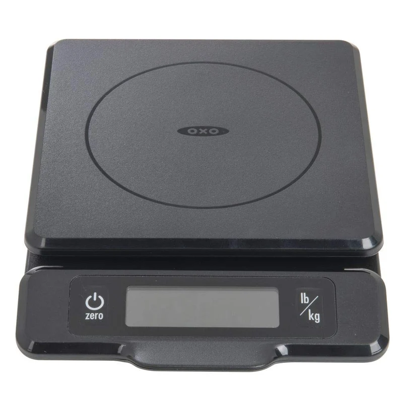 OXO Good Grips 5-lb Food Scale with Pull-Out Display,Black