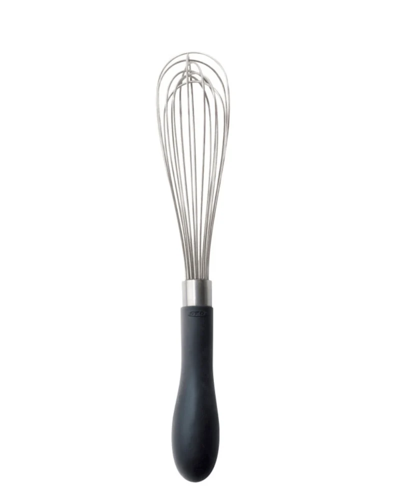 Fouet OXO en inox – 22 cm ou 28 cm – Manche ergonomique