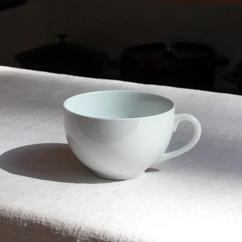 Grande tasse petit-déjeuner en porcelaine