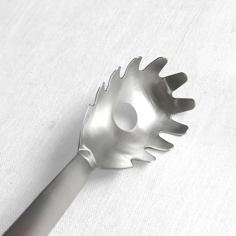 Cuillère à spaghetti en inox brossé