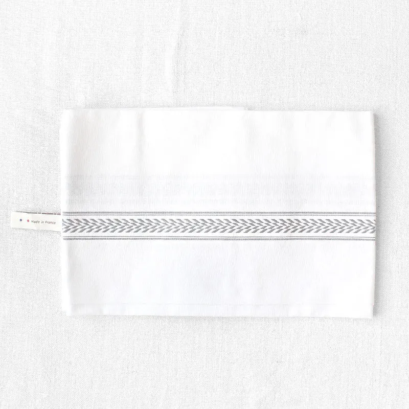 Torchon en coton aux motifs épis