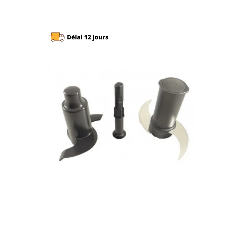 Kit fourreau d'axe, couteau pétrin, couteau métal Magimix 5200