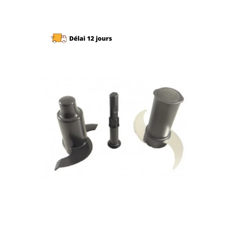 Kit fourreau d'axe, couteau pétrin et couteau métal Magimix 5100