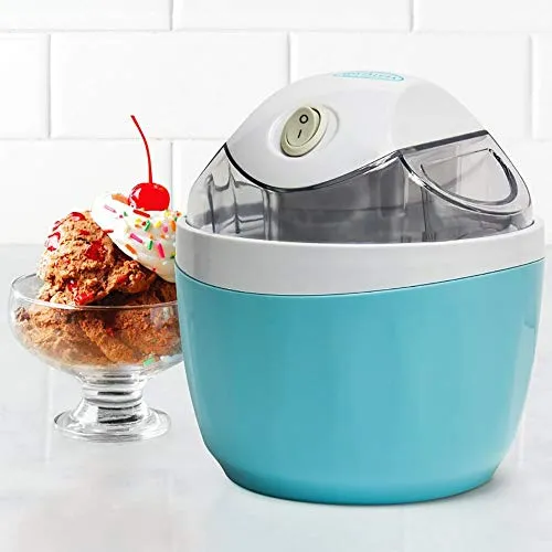 ICM500BLUE 1-Pint Electric Ice Cream Maker