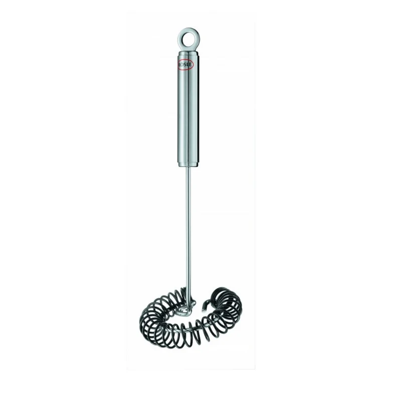 Fouet plat à spirale silicone