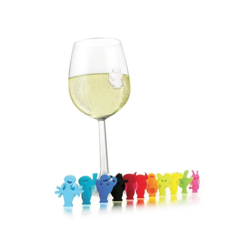 Marque-verres 12 figurines “Party People“