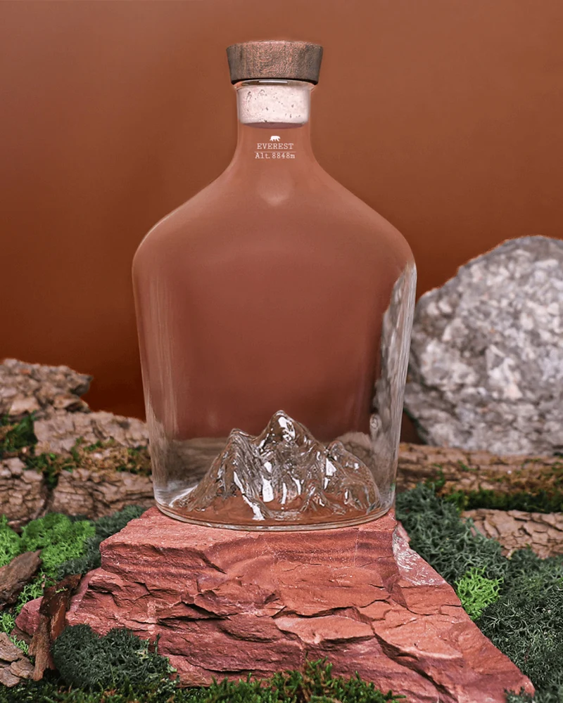 Carafe à spiritueux Topographic Mont Everest – Alaskan Maker