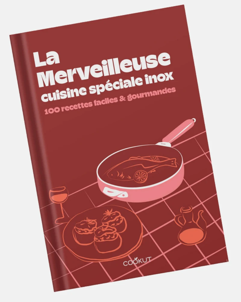 Livre recettes inox Cookut La Merveilleuse
