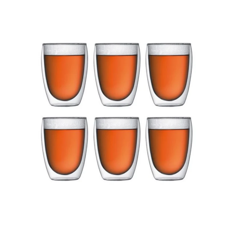 6 verres double paroi 35 cl PAVINA bodum