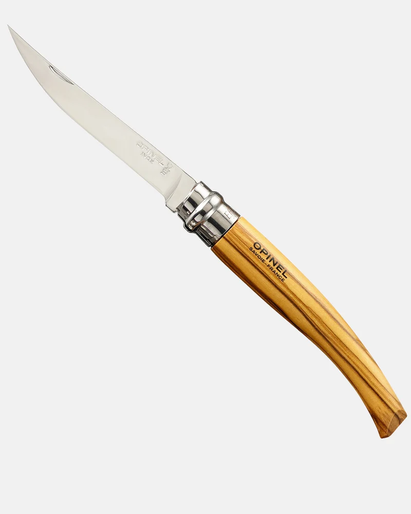 Plumier couteau éffilé N°10 Olivier avec étui OPINEL