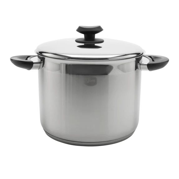 YBM Home Classic Tri Ply Stainless Steel Stockpot with SS Lid - Assorted Sizes