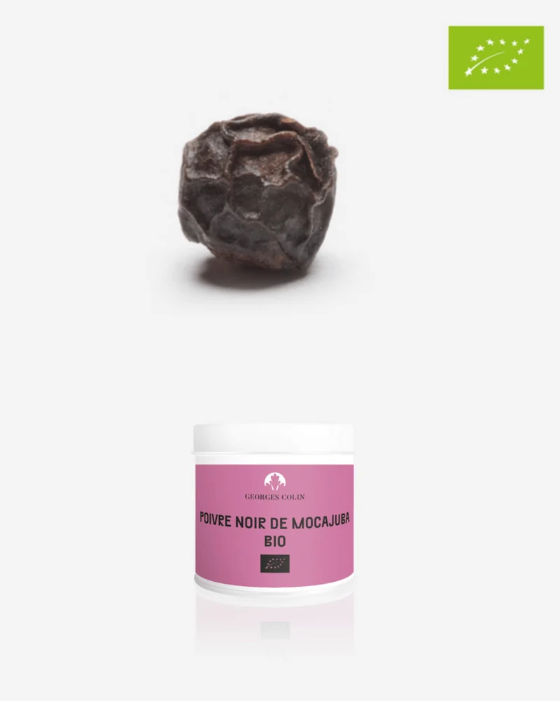 Poivre Noir de Mocajuba Bio - Georges Colin - Boîte 60g