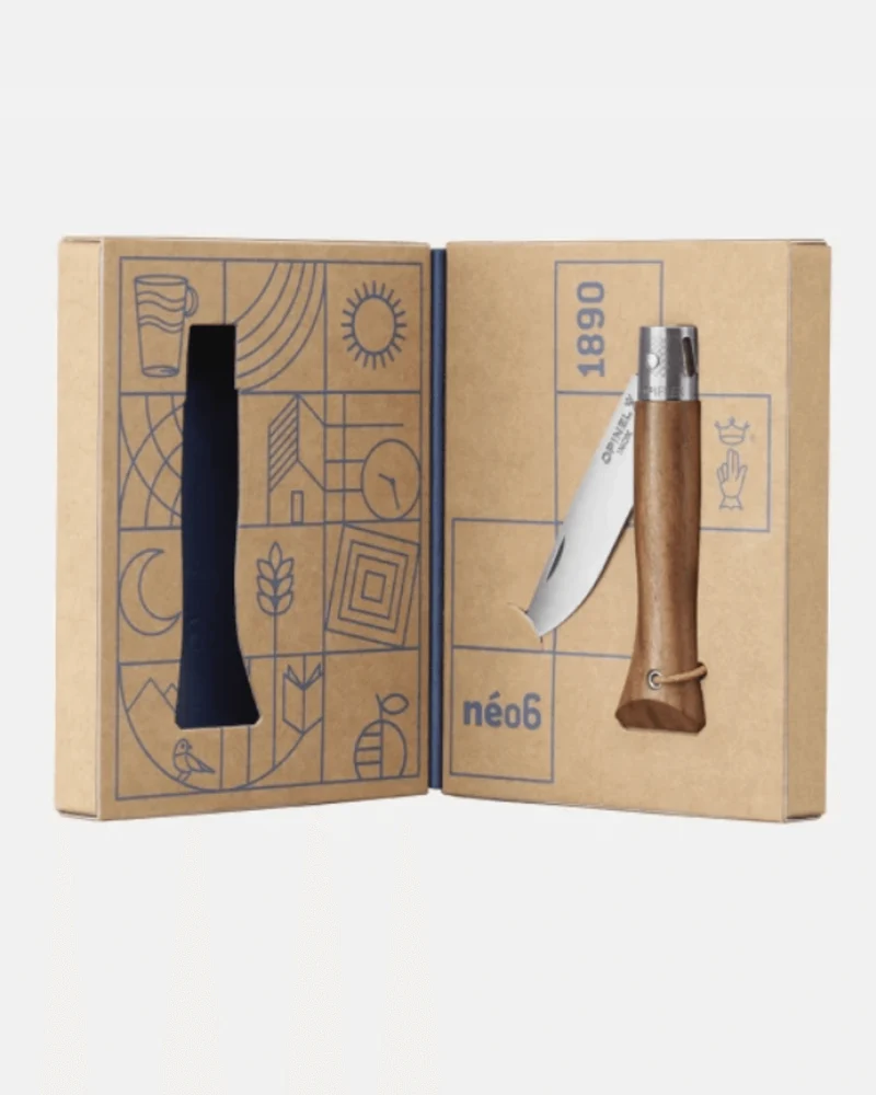 Opinel Néo6 Opiflex Noyer – Élégance et Polyvalence au Quotidien