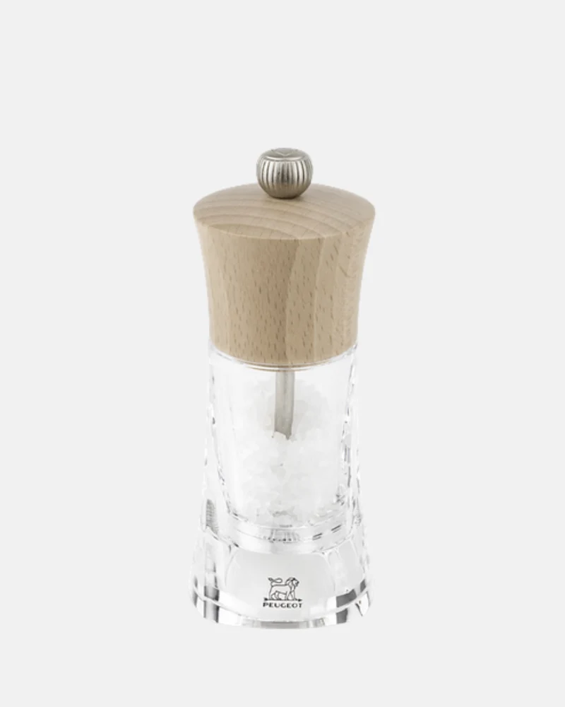 Moulin à Sel Peugeot Oléron 14 cm, Naturel ou Chocolat