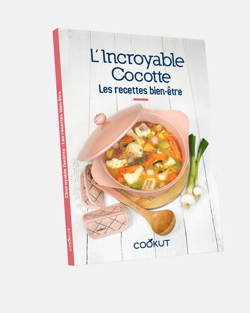 Livre L'Incroyable Cocotte - Recettes Bien-Être Cookut