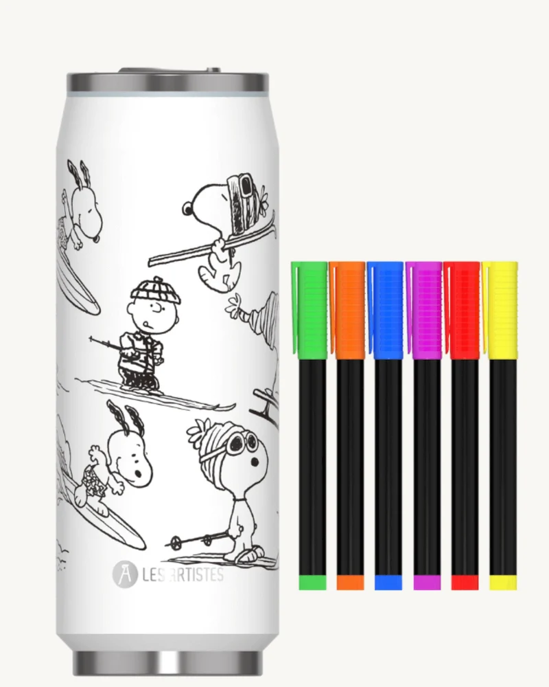 Canette Isotherme Snoopy 500 ml – Personnalisez votre Can'it