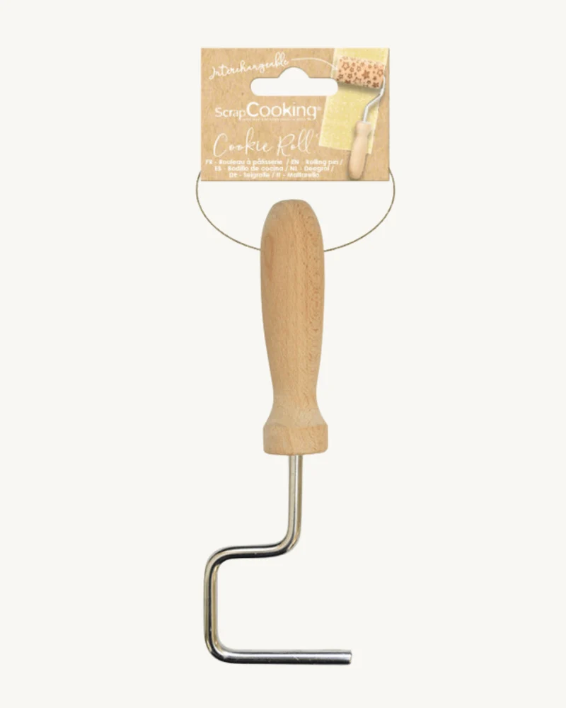 Manche pour mini rouleau bois - Scrapcooking