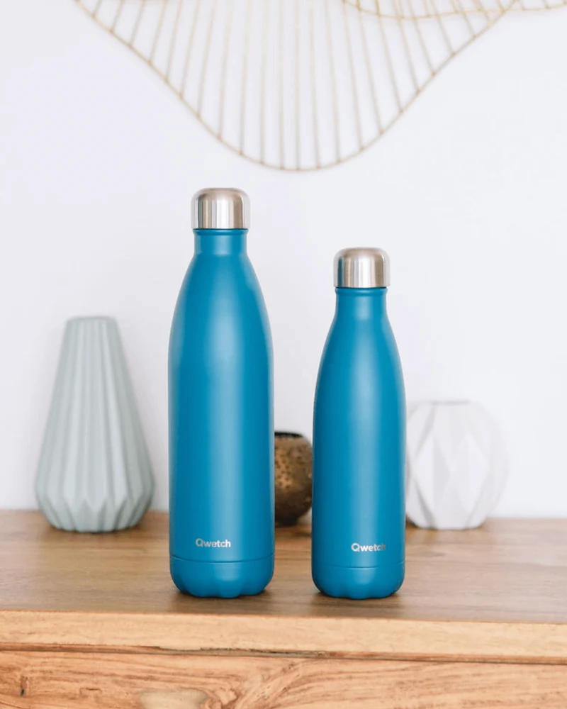 Bouteille Isotherme Originals Bleu Canard - 500 ml | Qwetch