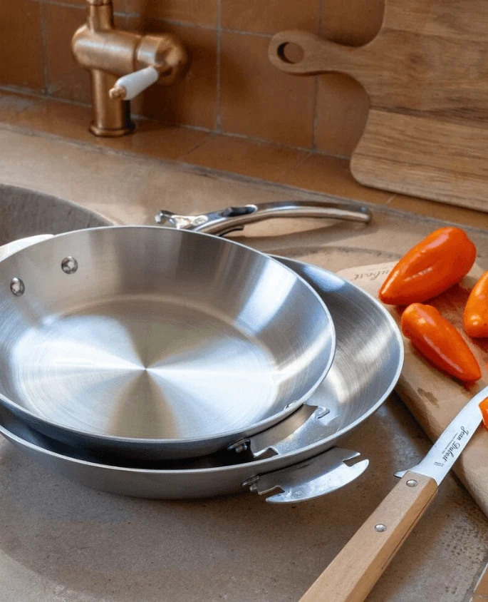 Poêle inox amovible LOQY De Buyer