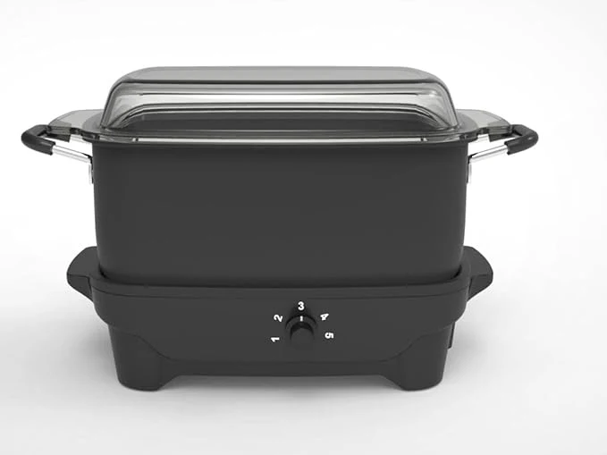 Classic Kitchen "Plata" Slow Cooker Crockpot 8 Quart