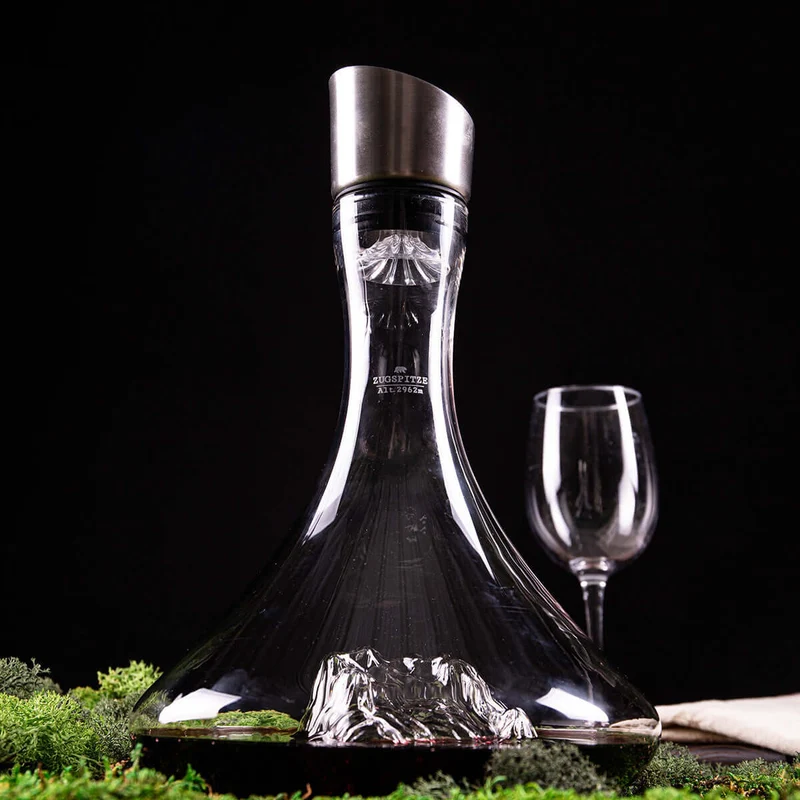 Carafe à vin TOPOGRAPHIC : Zugspitze - Alaskan Maker