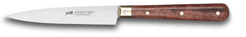 Couteau Office bois laiton 10 cm