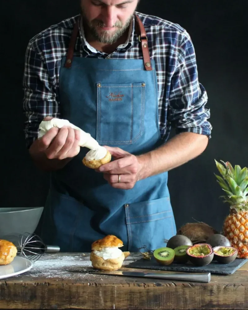 Tablier de Cuisine N°325 Denim Foncé – Alaskan Maker