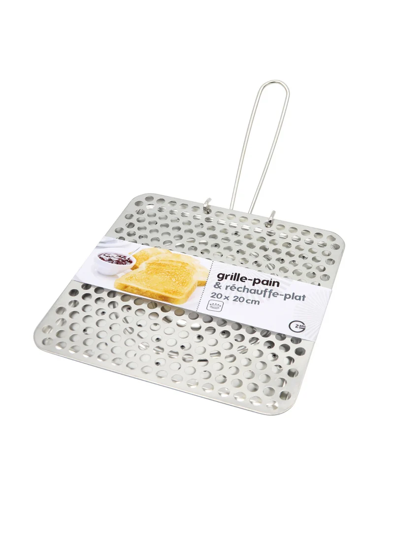 Grille pain et réchauffe plat
