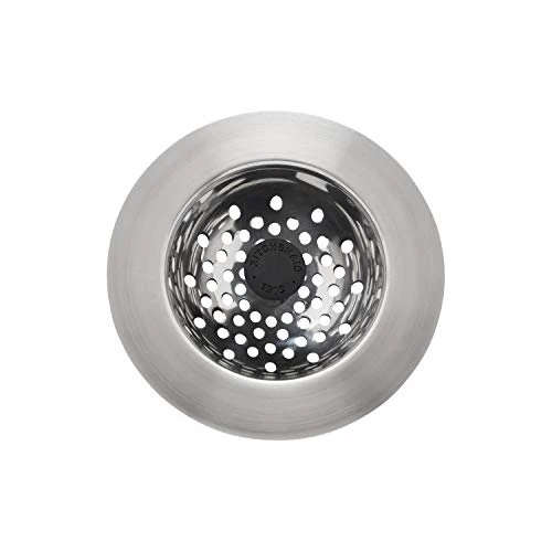 KitchenAid Stainless Steel Sink Strainer, Black