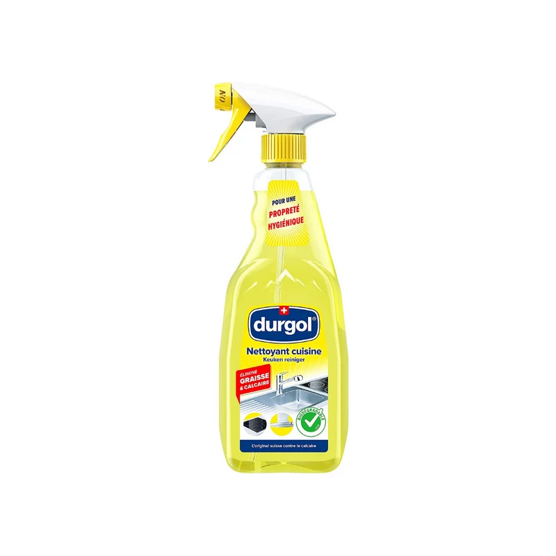 Durgol cuisine spray dégraissant et anticalcaire 500ml