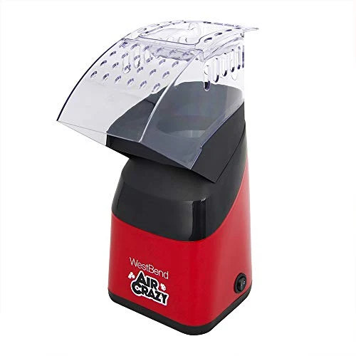 West Bend Air Crazy Popcorn Machine, Red