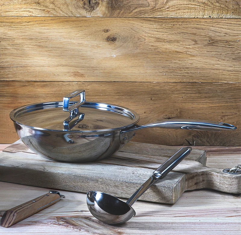 Wok inox – Castel’Pro® Cristel