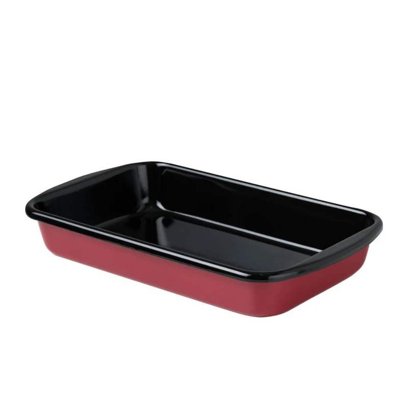 Plat rectangle 36cm emaillé
