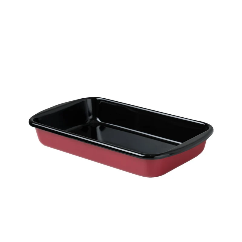 Plat rectangle 32cm emaillé