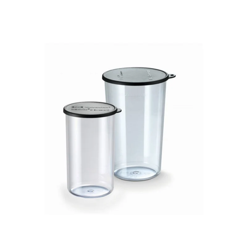 Set 2 gobelets gradués 400 ml et 600 ml pour Bamix