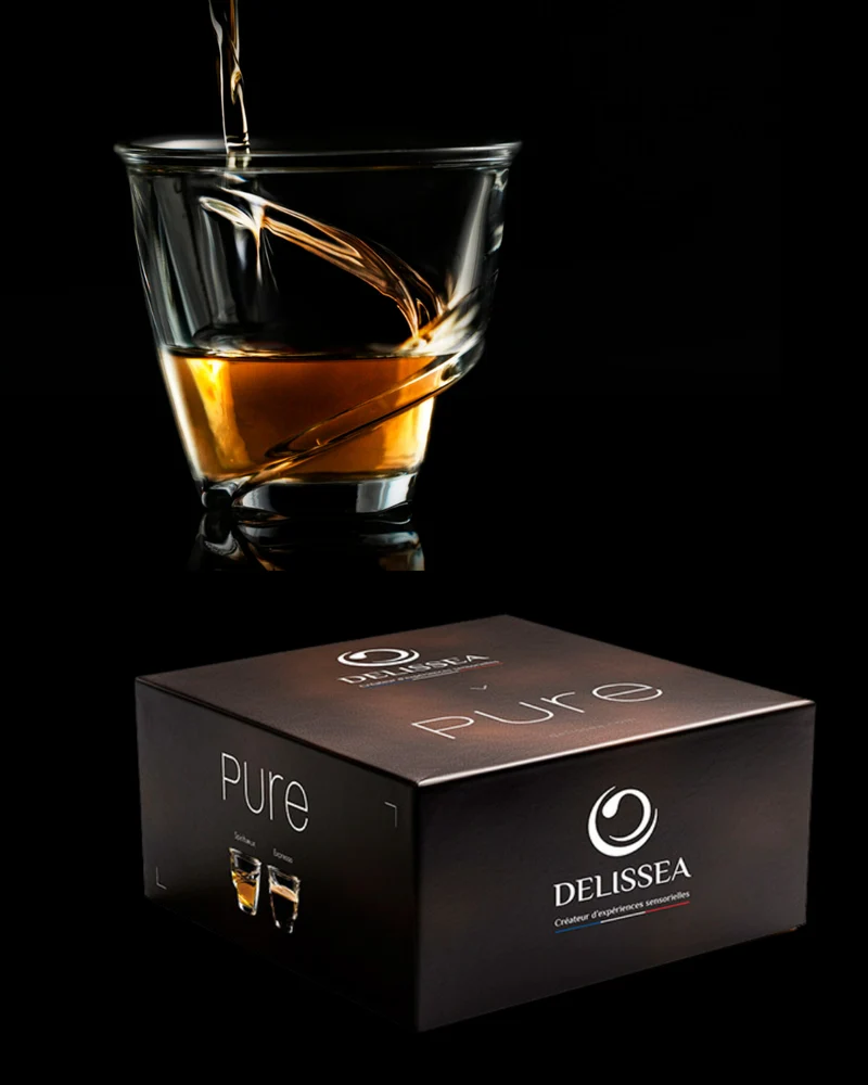 Pure - Coffret 4 Verres DELISSEA 10cl, Élégance et Design