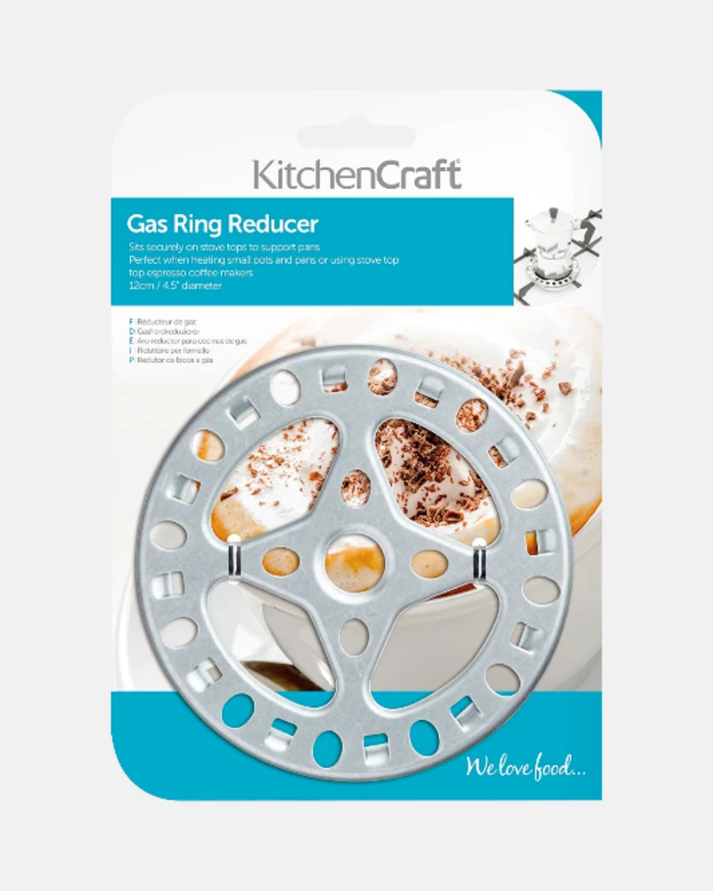 Réducteur de Gaz Kitchen Craft – Stabilité et Sécurité pour vos Petites Casseroles et Cafetières