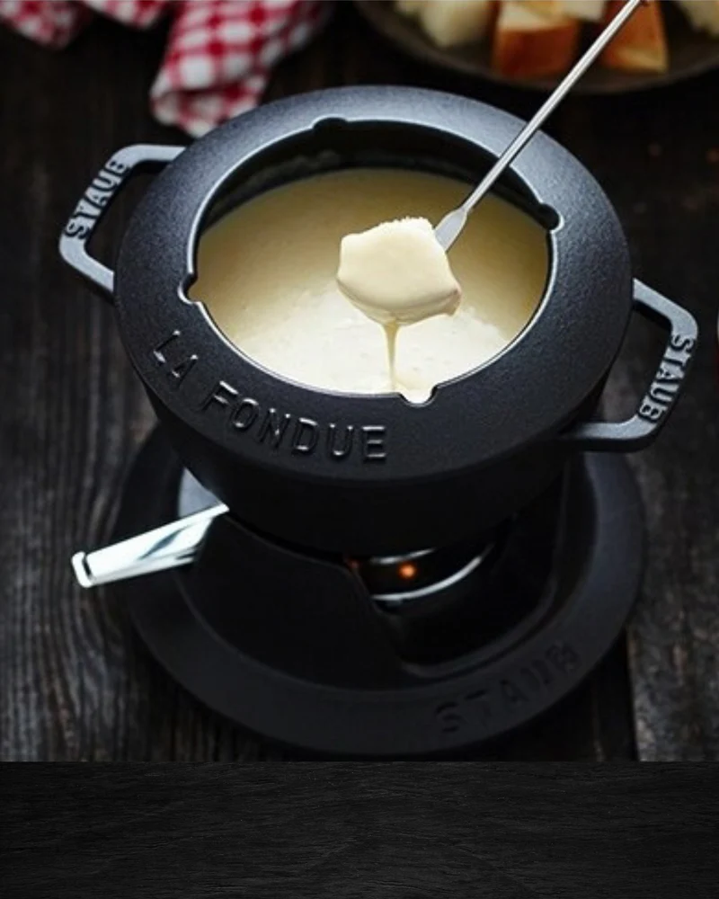 Service à fondue Staub 20cm
