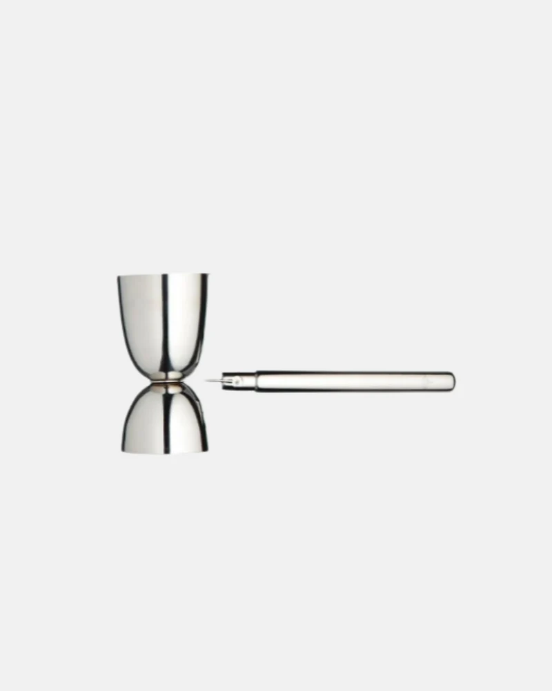 Jigger Doseur Double Inox Luxe Lounge – Précision et Élégance pour Vos Cocktails